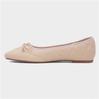 Faye Womens Nude Ballerina