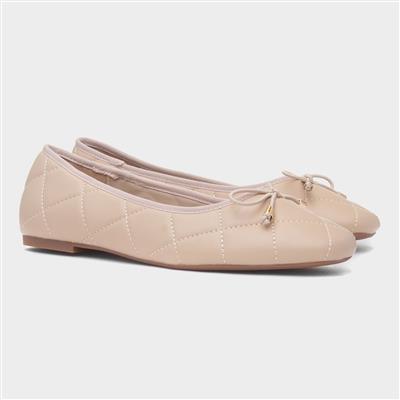 Faye Womens Nude Ballerina