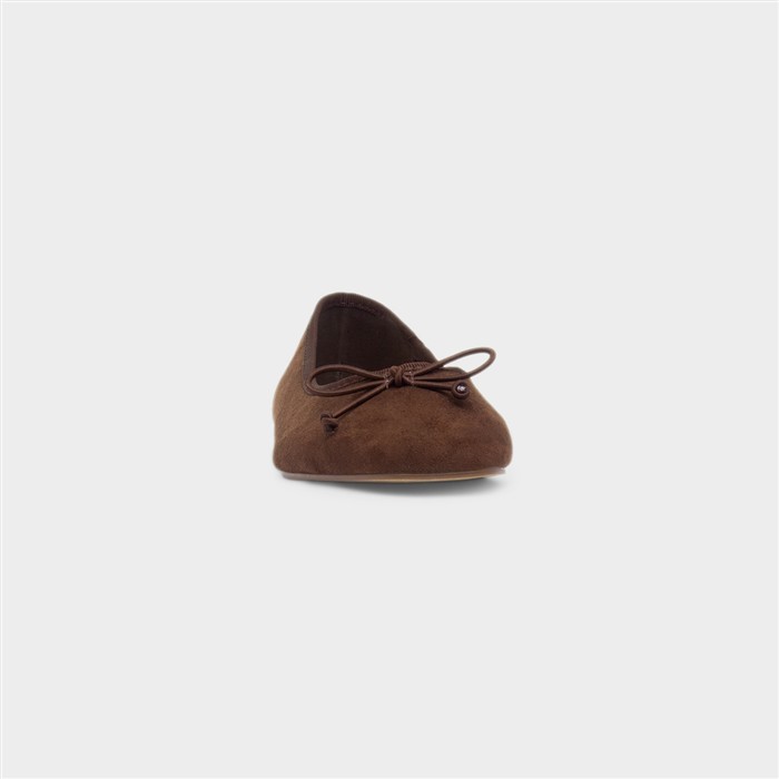 Penelope Womens Brown Bow Shoe