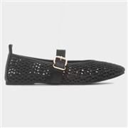 Truffle Collection Brenda Womens Black Woven Shoe (Click For Details)