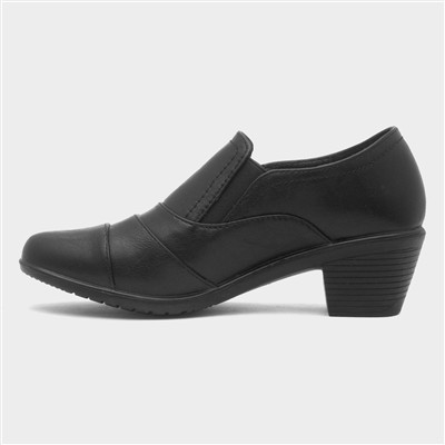 Louisa Womens Black Heeled Shoe