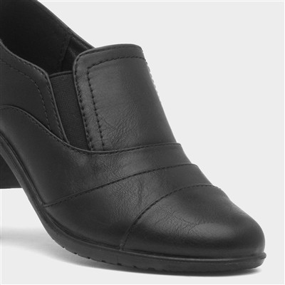 Louisa Womens Black Heeled Shoe