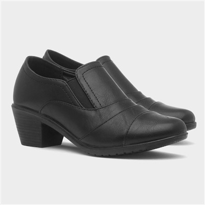 Louisa Womens Black Heeled Shoe