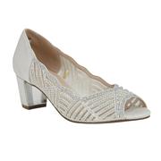 Lotus Immy Womens Ice White Diamante Heel (Click For Details)