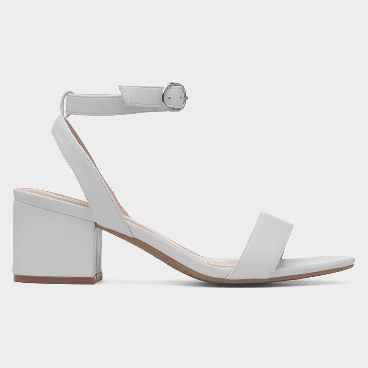 Lillie Womens White Sandal