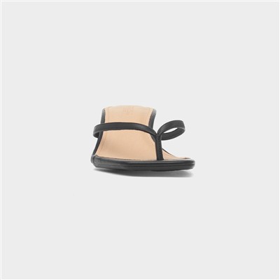 Dua Women's Black Heeled Sandal