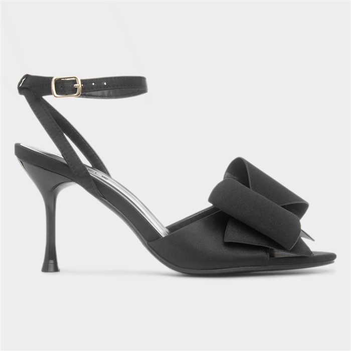 Belle Womens Satin Bow Heel