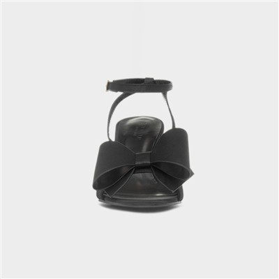 Belle Womens Satin Bow Heel