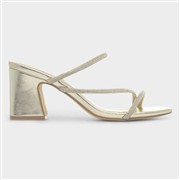Truffle Collection Lucy Womens Gold Slip On Heel (Click For Details)