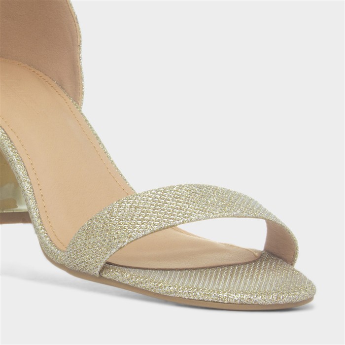 Halla Womens Gold Sandal