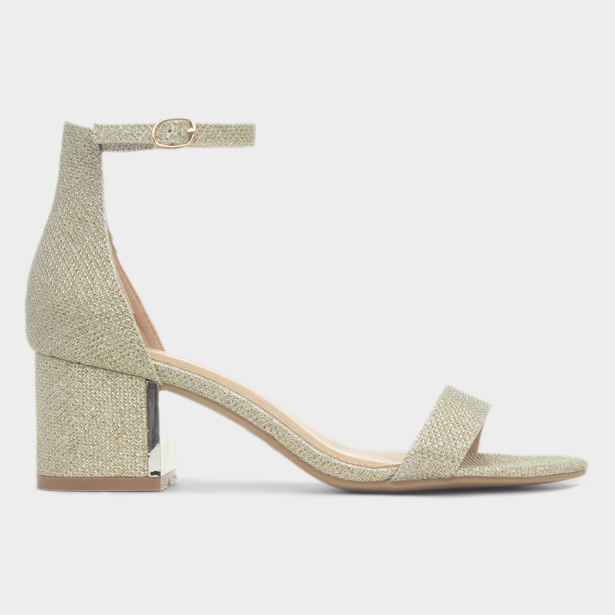 Halla Womens Gold Sandal
