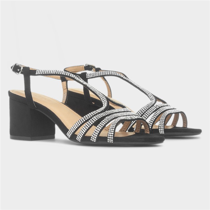 Hallie Women's Black Sandal