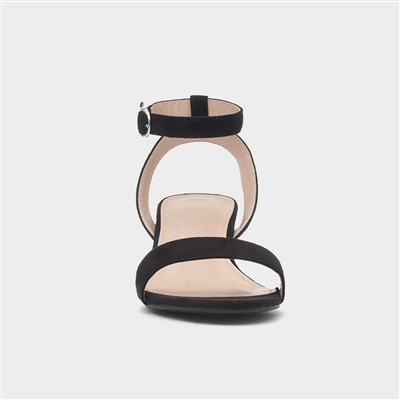 Lillie Womens Black Heel