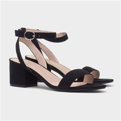 Lillie Womens Black Heel