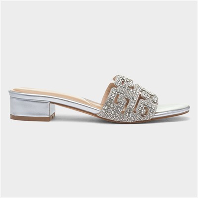 Harmony Womens Silver Heel