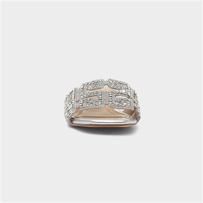 Harmony Womens Silver Heel