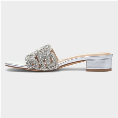 Harmony Womens Silver Heel
