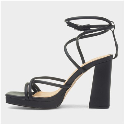 Julianna Womens Black Heel