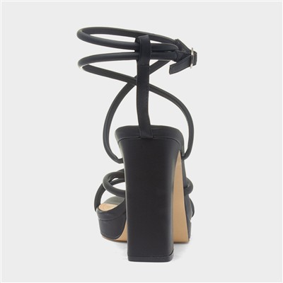 Julianna Womens Black Heel