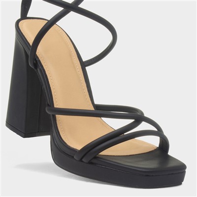 Julianna Womens Black Heel