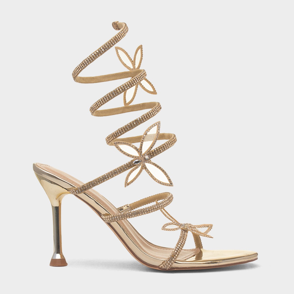 Yara Womens Gold Heel