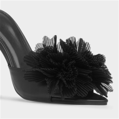 Estelle Womens Black Heel