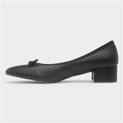 Prunella Womens Black Ballerina