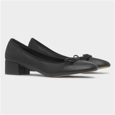 Prunella Womens Black Ballerina