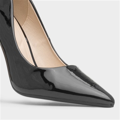 Rachel Womens Black Patent Heel