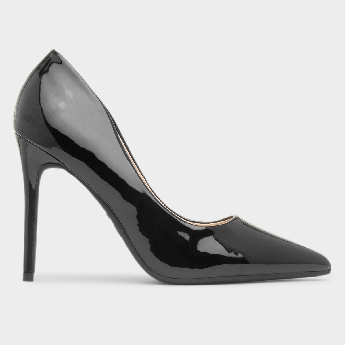 Rachel Womens Black Patent Heel