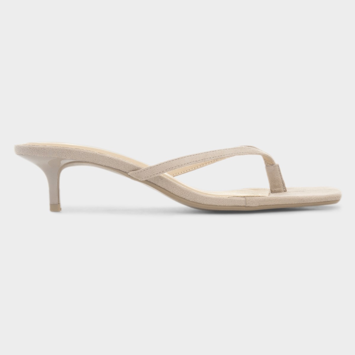Dua Taupe Womens Heeled Sandal