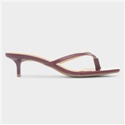 Truffle Collection Dua Womens Burgundy Heel Sandal (Click For Details)