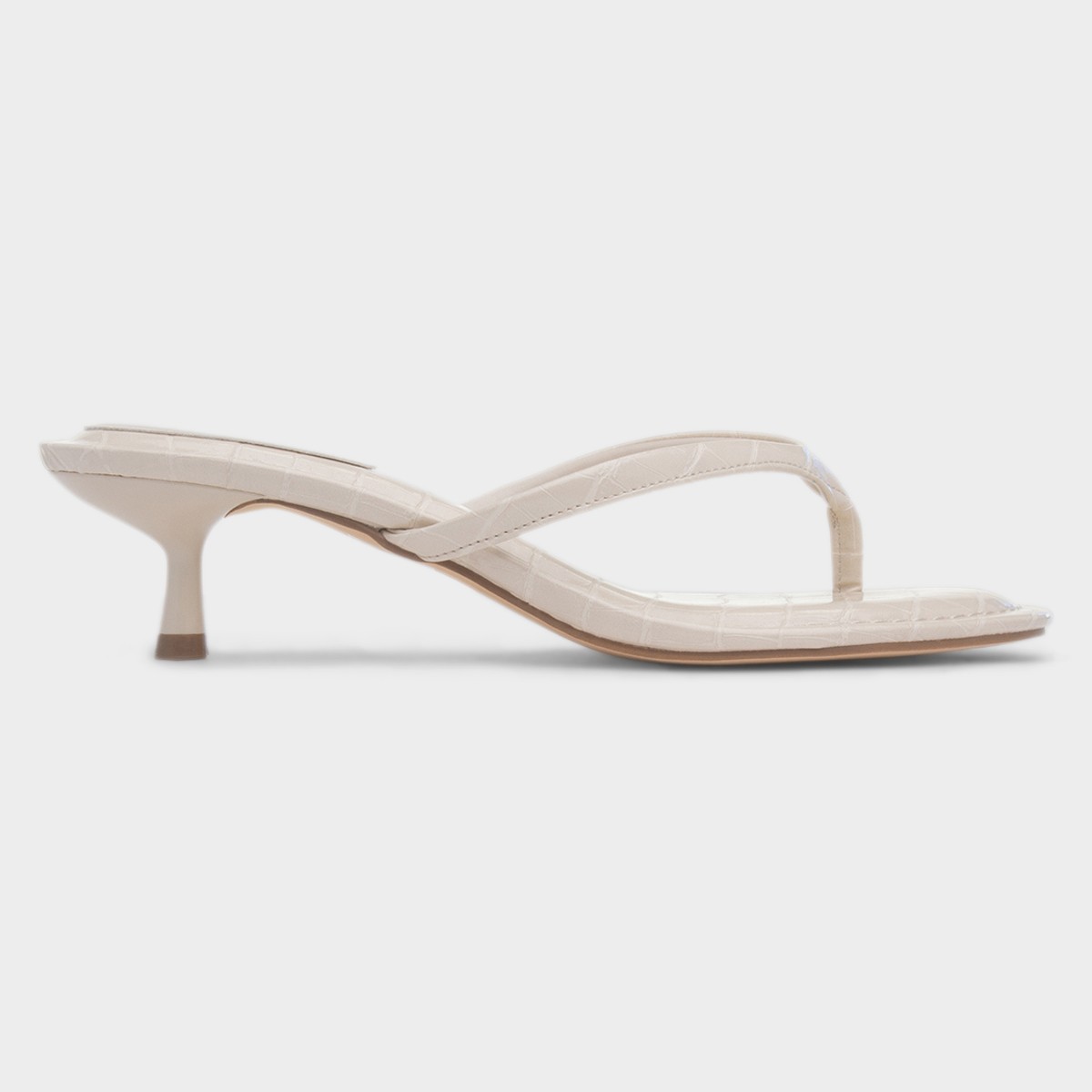 Lowri Womens Cream Heel