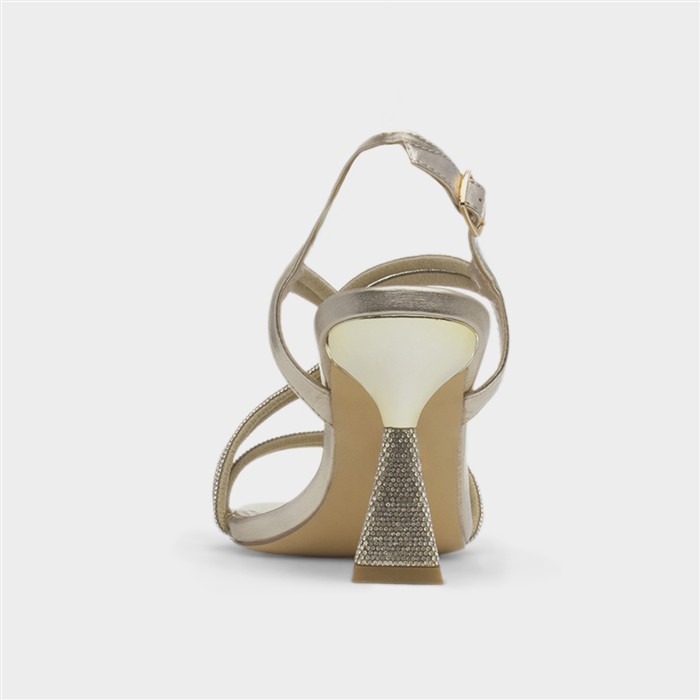 Christy Womens Gold Heel