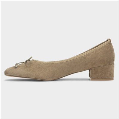 Prunella Womens Tan Ballerina