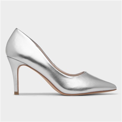 Miranda Womens Silver Heel