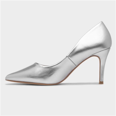Miranda Womens Silver Heel