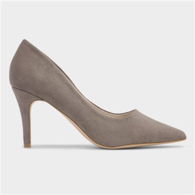 Miranda Womens Taupe Heel