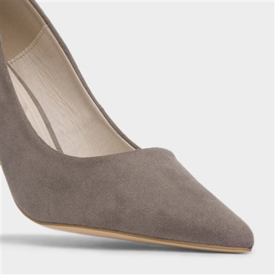 Miranda Womens Taupe Heel