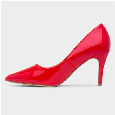 Miranda Womens Red Patent Heel