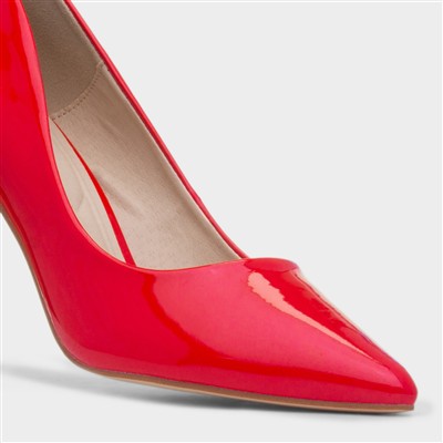 Miranda Womens Red Patent Heel