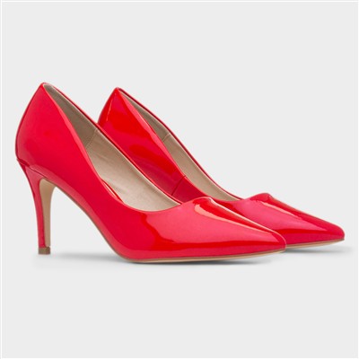 Miranda Womens Red Patent Heel