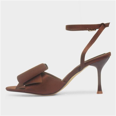 Sophia Womens Chocolate Heel