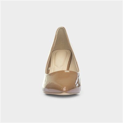 Miranda Womens Mocha Heel