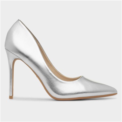 Rachel Womens Silver Heel