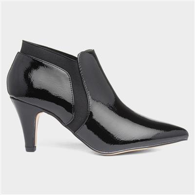 Kristina Womens Black Patent Trouser Shoe