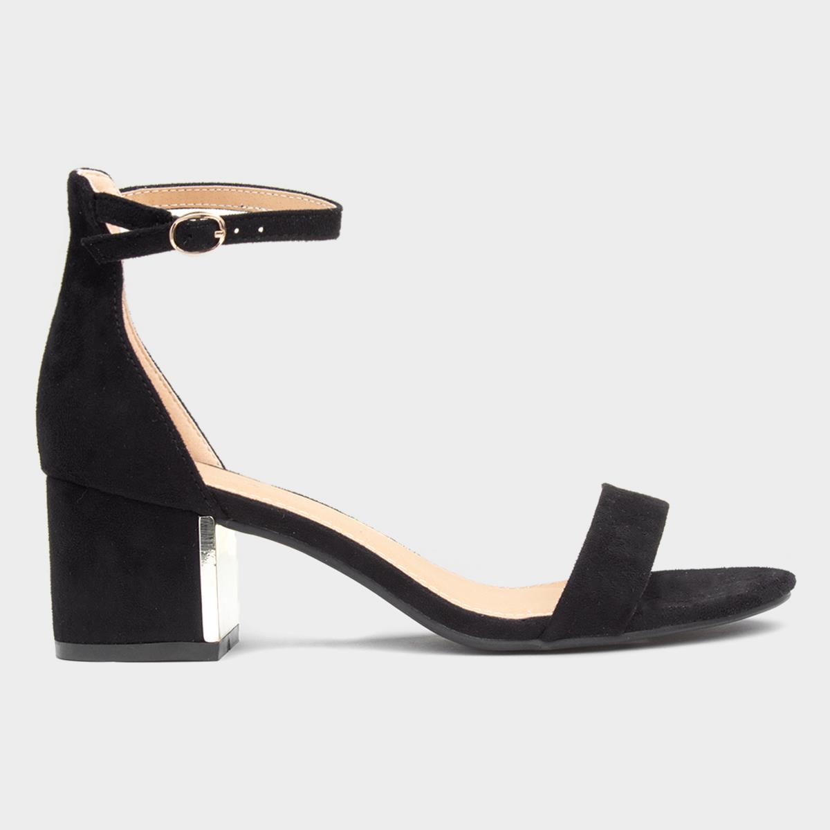 Halla1 Womens Black Sandals