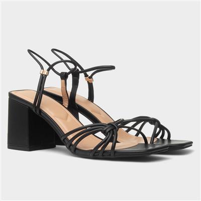 Harlow Womens Black Heel