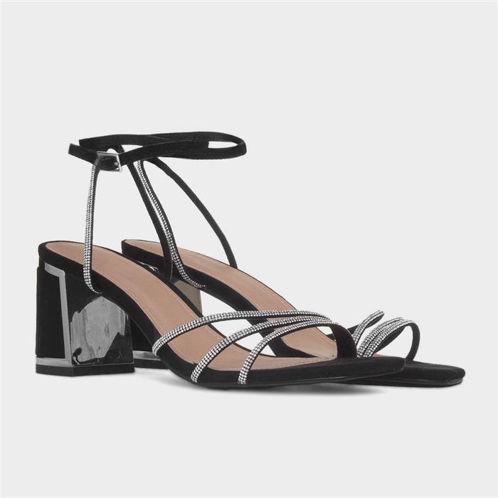 Tillie Womens Black Block Heel
