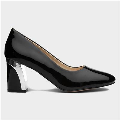 Eden Womens Black Patent Heel